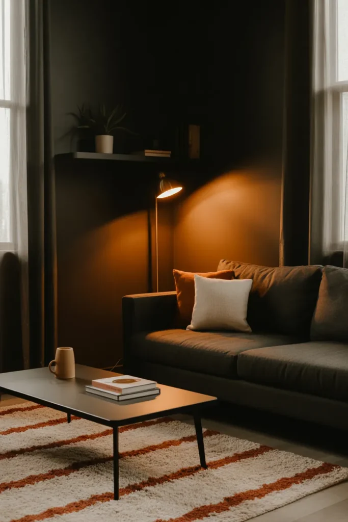 25 Dark Living Room Ideas That Feel Cozy 12 11 44