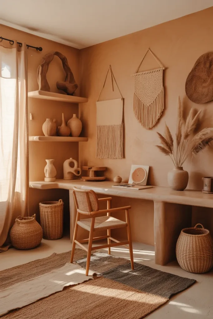 21 Ibiza Style Boho Office Ideas for Remote Work 12 11 63