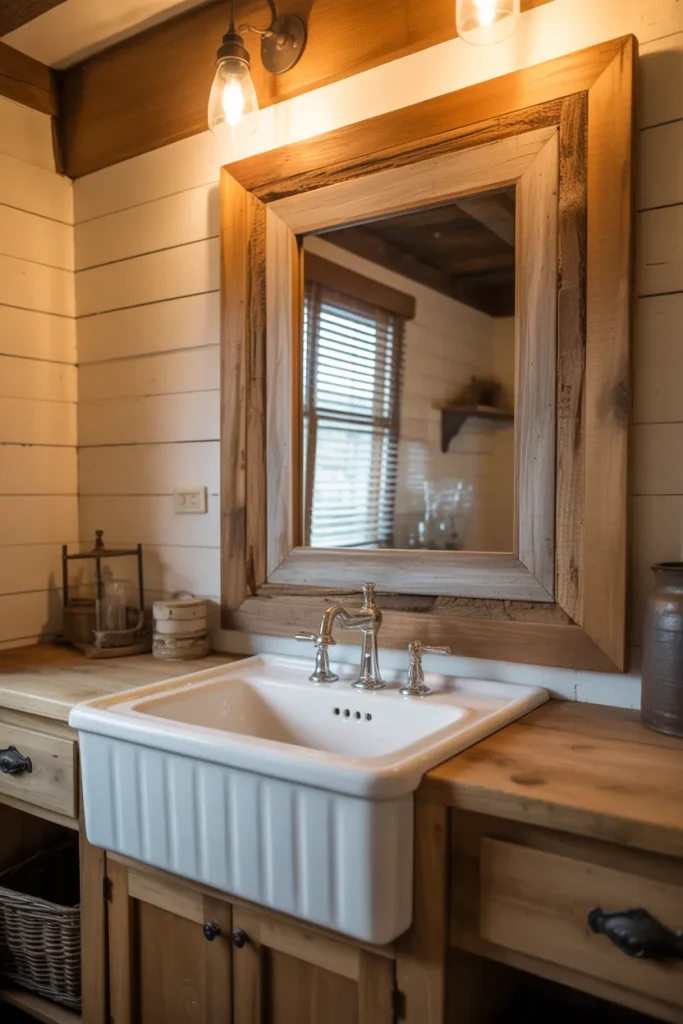 24 Calming Ranch Bathroom Ideas with Rustic Style 13 12 21