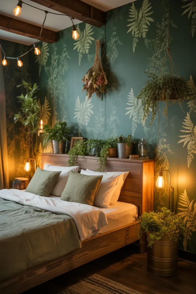 22 Dark Cottagecore Bedrooms with Moody Charm 13 12 42