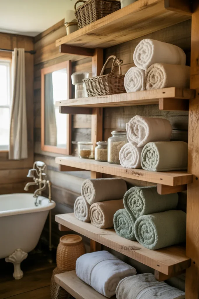 25 Fresh Mountain Bathroom Ideas with Country Charm 14 13 18