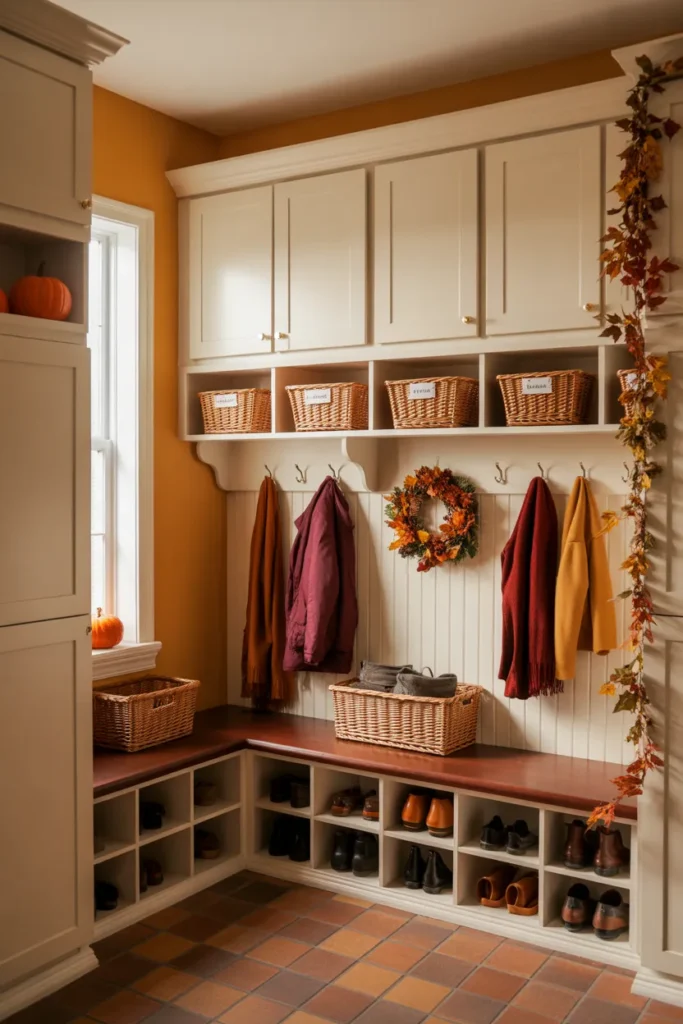21 Functional Fall Mudroom Ideas for Seasonal Living 14 13 20