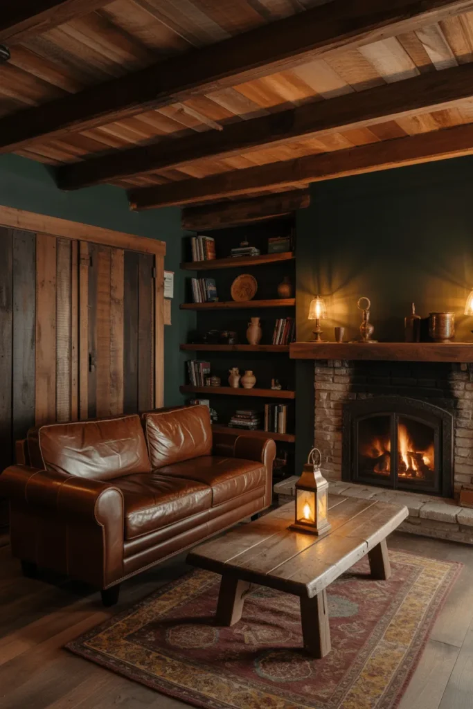 25 Dark Living Room Ideas That Feel Cozy 14 13 44