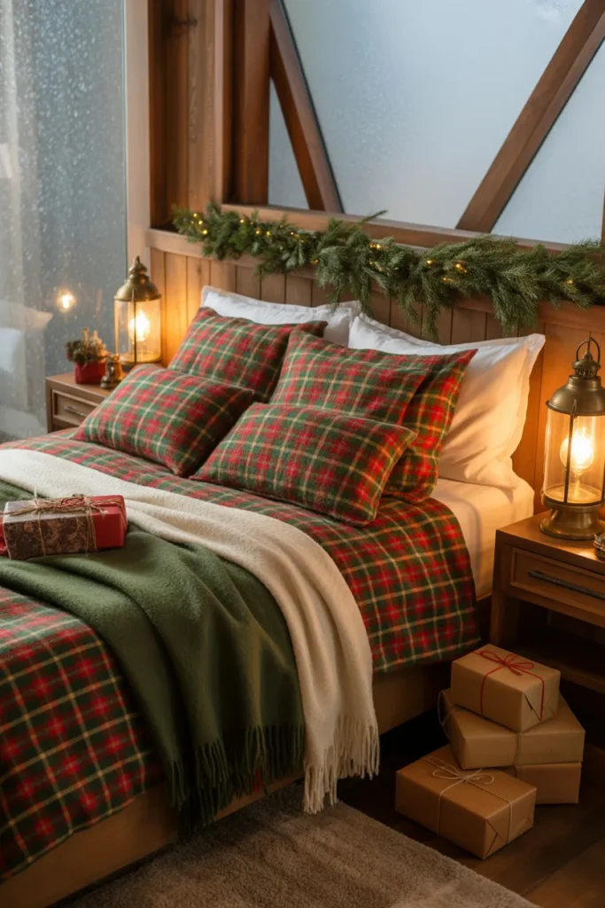 23 Christmas Bedroom Design Ideas for a Cozy Retreat 14 13