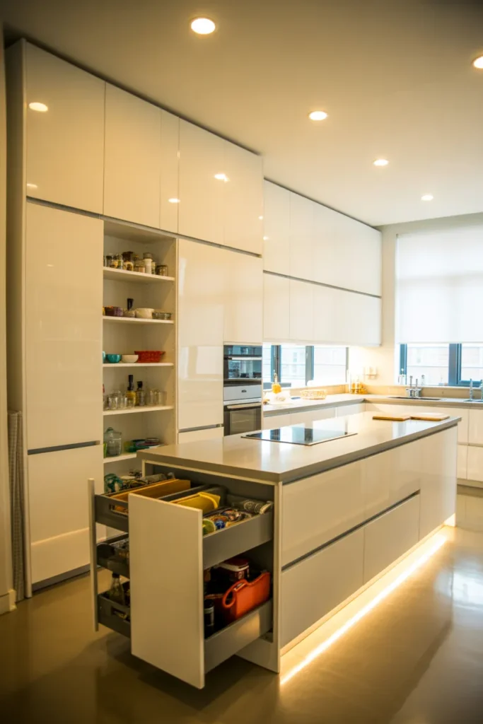 22 Smart Ways to Plan an Open Kitchen 14 13 79