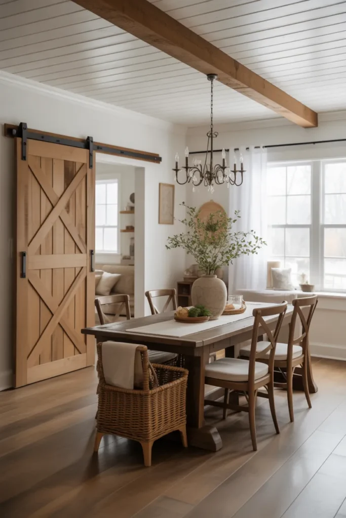 24 Modern Farmhouse Dining Room Ideas to Love 15 14 37