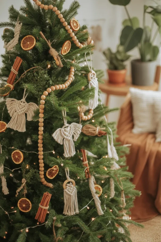 23 Boho Christmas Tree Decorating Ideas to Love 15 14 6