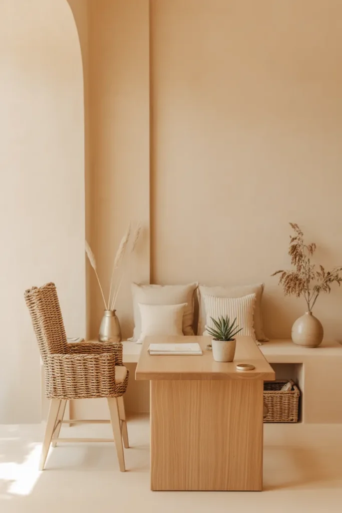 21 Ibiza Style Boho Office Ideas for Remote Work 15 14 62