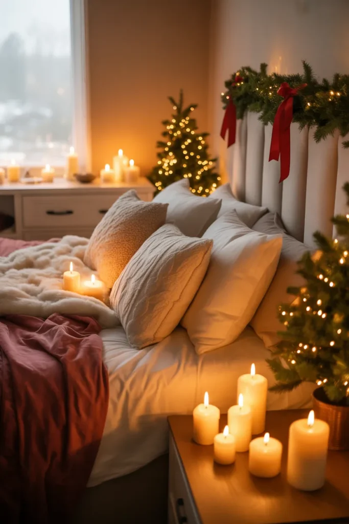 23 Christmas Bedroom Design Ideas for a Cozy Retreat 15 14