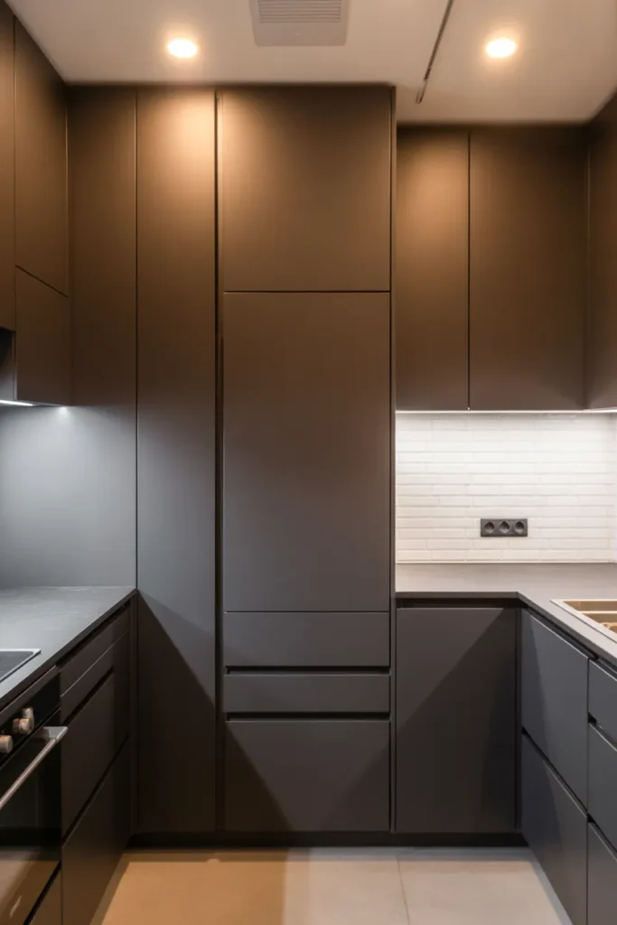 24 Black Kitchen Cabinet Ideas for a Sleek Look 16 15 3