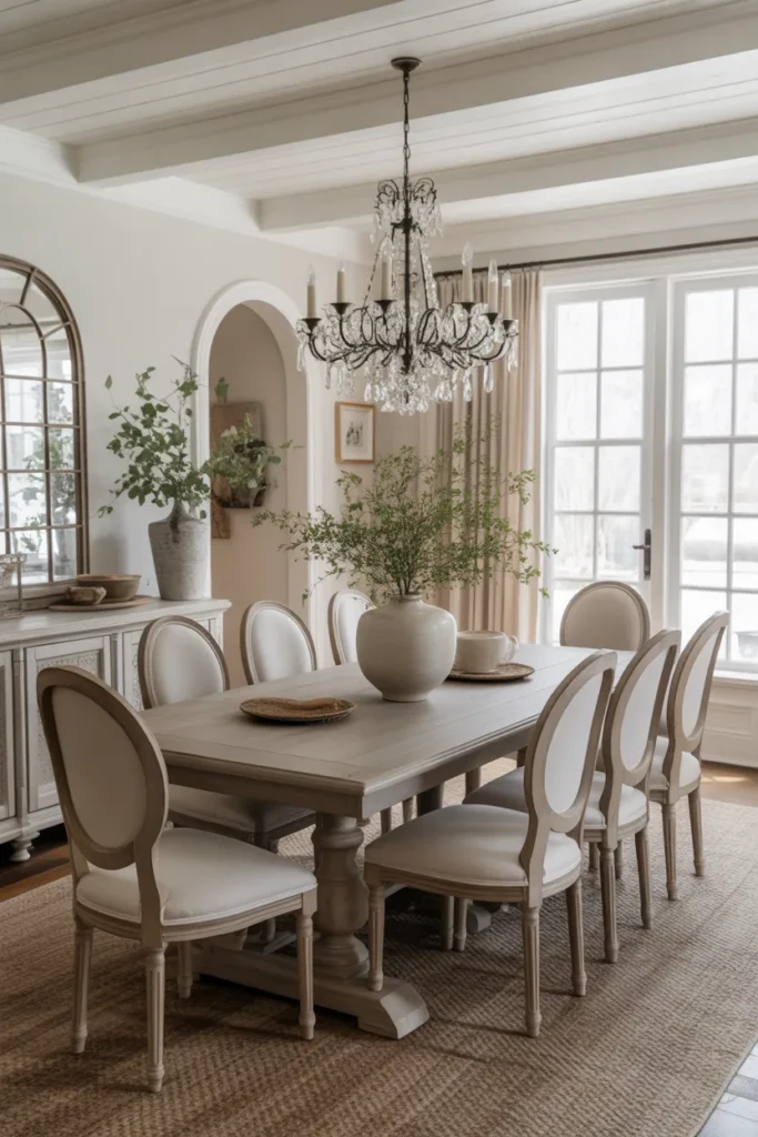 24 Modern Farmhouse Dining Room Ideas to Love 17 16 37