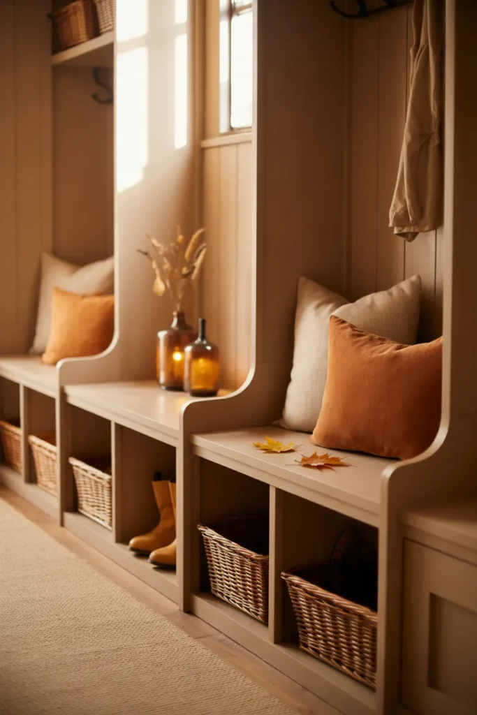 21 Functional Fall Mudroom Ideas for Seasonal Living 18 17 20