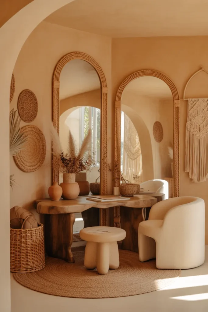 21 Ibiza Style Boho Office Ideas for Remote Work 18 17 62