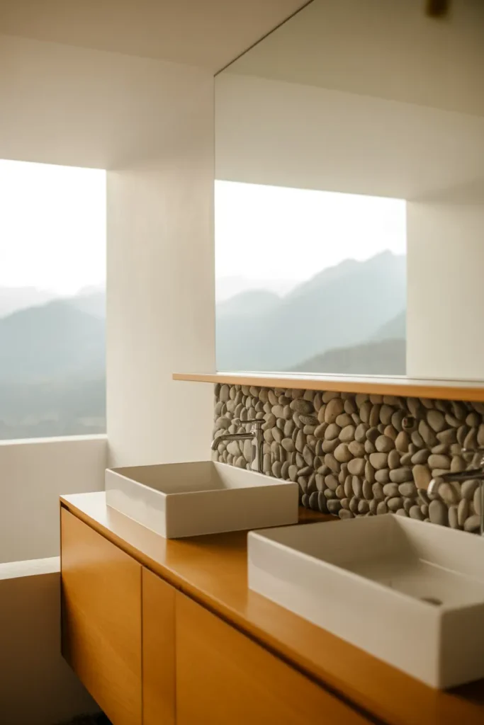25 Fresh Mountain Bathroom Ideas with Country Charm 19 18 18