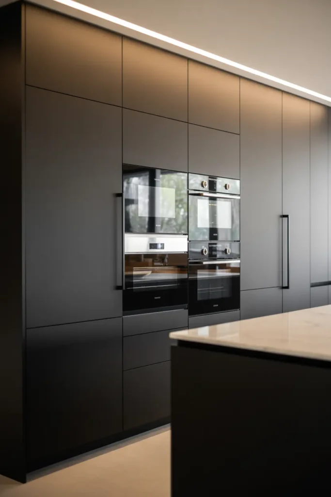 24 Black Kitchen Cabinet Ideas for a Sleek Look 19 18 3