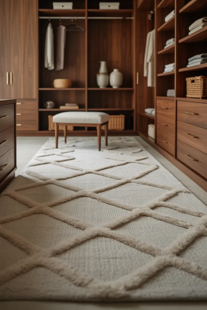 24 Warm Mid Century Modern Walk-In Wardrobe Ideas 19 18 55