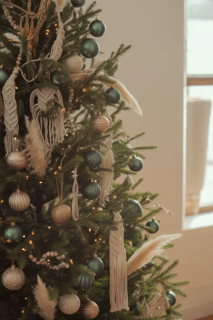 23 Boho Christmas Tree Decorating Ideas to Love 19 18 6