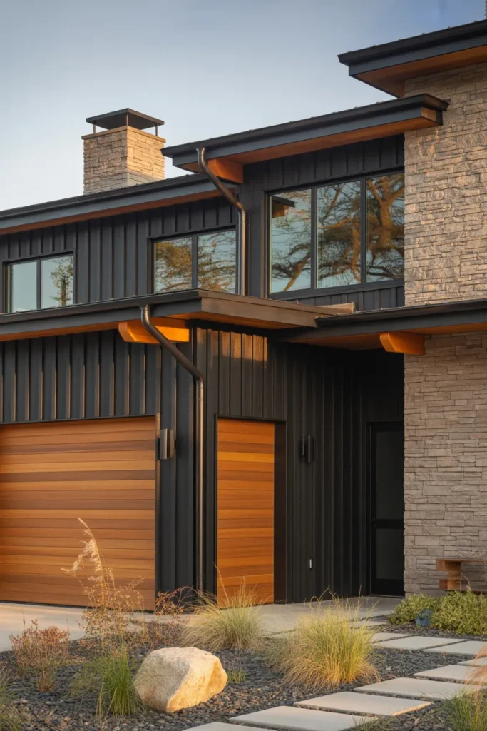 21 Rustic Organic Modern Home Exterior Ideas 19 18 77