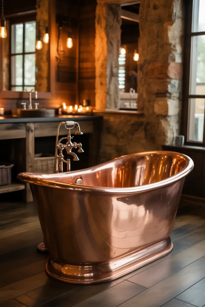 25 Fresh Mountain Bathroom Ideas with Country Charm 20 19 18