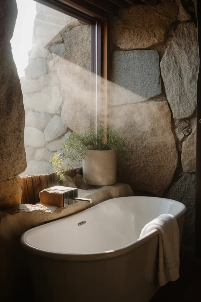 25 Fresh Mountain Bathroom Ideas with Country Charm 3 2 18