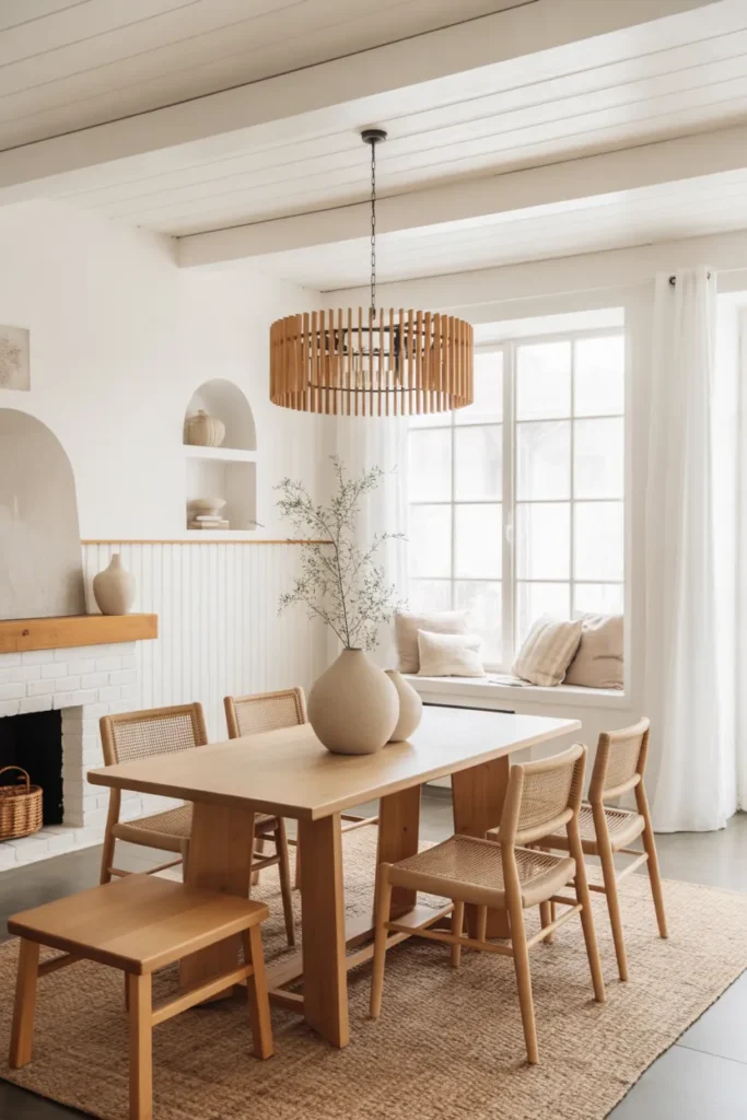 24 Modern Farmhouse Dining Room Ideas to Love 3 2 37