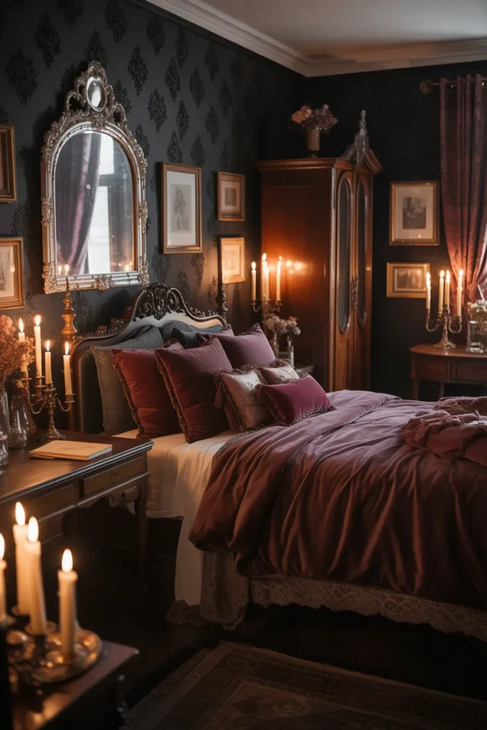 22 Dark Cottagecore Bedrooms with Moody Charm 3 2 42
