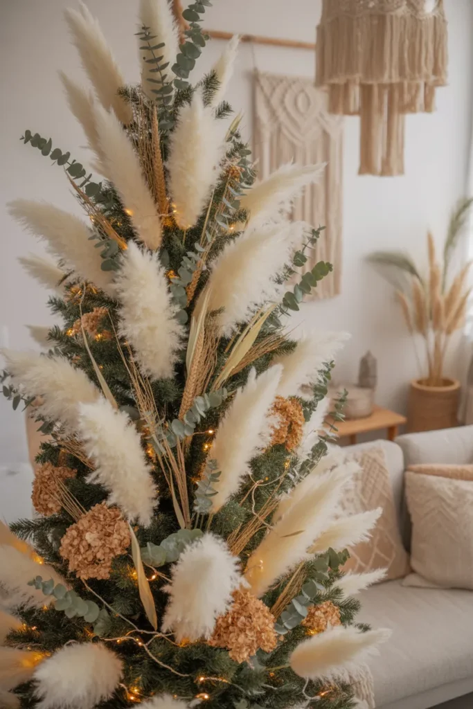 23 Boho Christmas Tree Decorating Ideas to Love 3 2 6