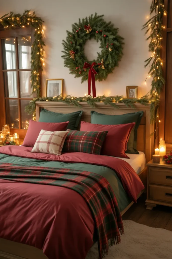 23 Christmas Bedroom Design Ideas for a Cozy Retreat 3 2