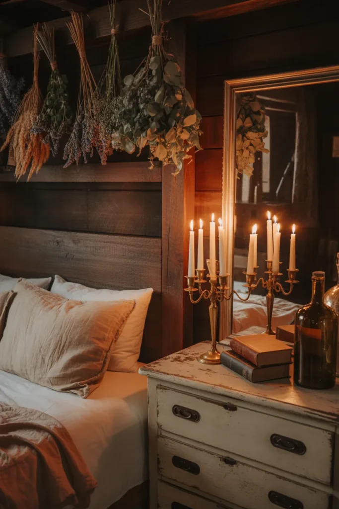 22 Dark Cottagecore Bedrooms with Moody Charm 21 20 42