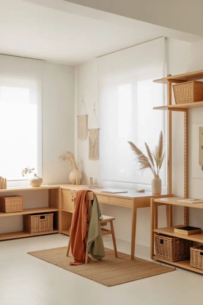 21 Ibiza Style Boho Office Ideas for Remote Work 21 20 62