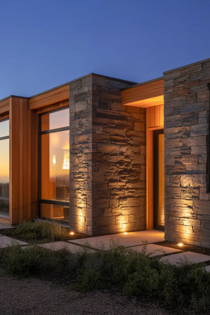 21 Rustic Organic Modern Home Exterior Ideas 21 20 77