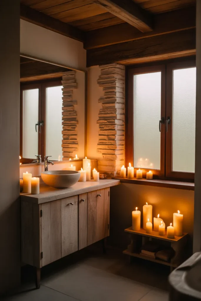 24 Calming Ranch Bathroom Ideas with Rustic Style 24 23 12