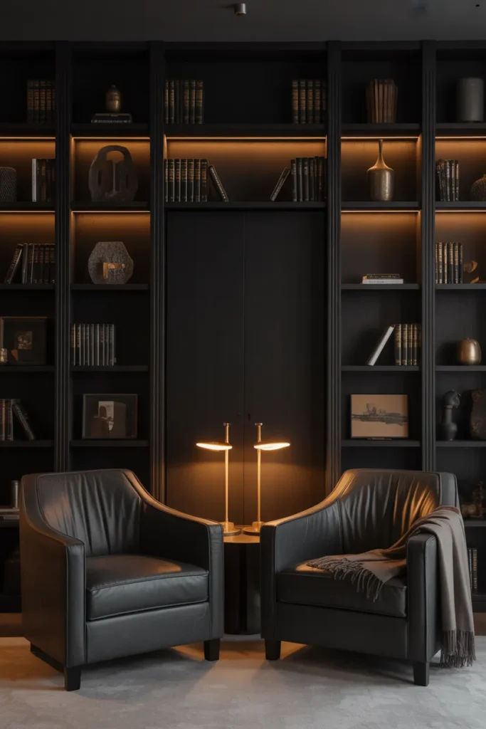 25 Dark Living Room Ideas That Feel Cozy 24 23 24