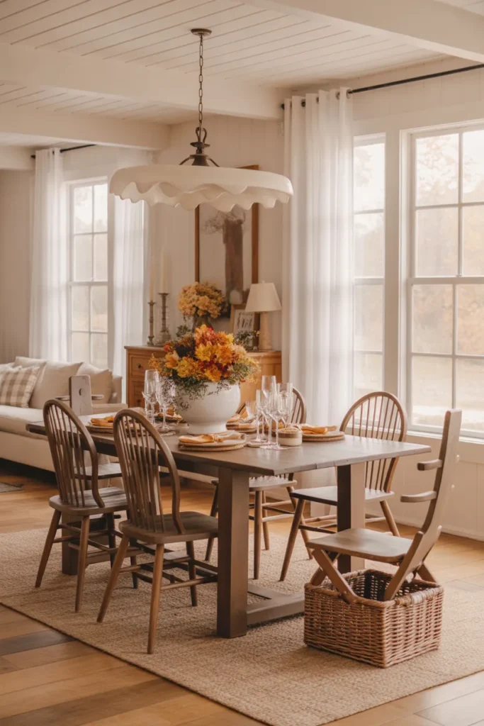 24 Modern Farmhouse Dining Room Ideas to Love 25 24 17