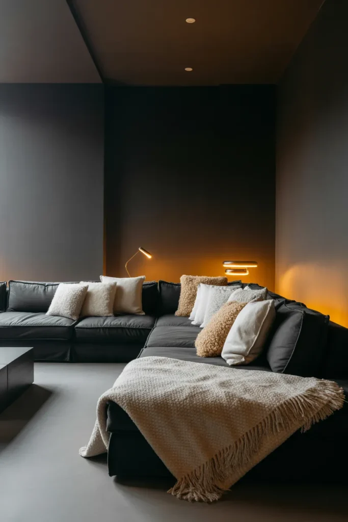 25 Dark Living Room Ideas That Feel Cozy 25 24 20