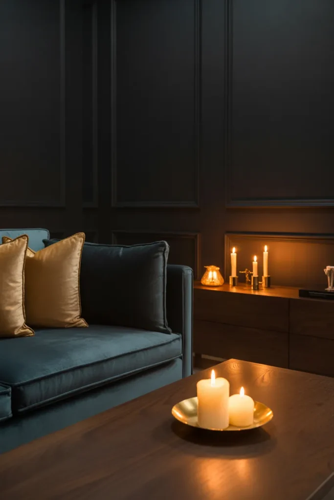 25 Dark Living Room Ideas That Feel Cozy 26 25 10