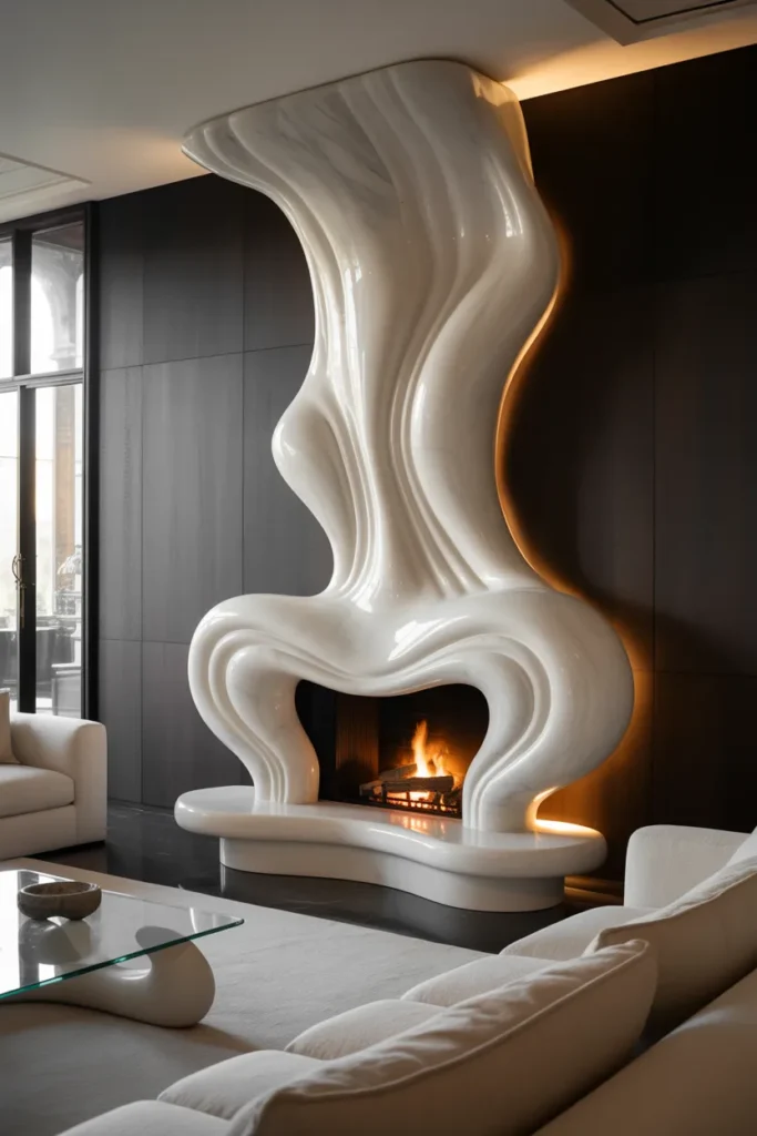 25 Stunning Italian Fireplace Ideas for Modern Homes 26 25 15