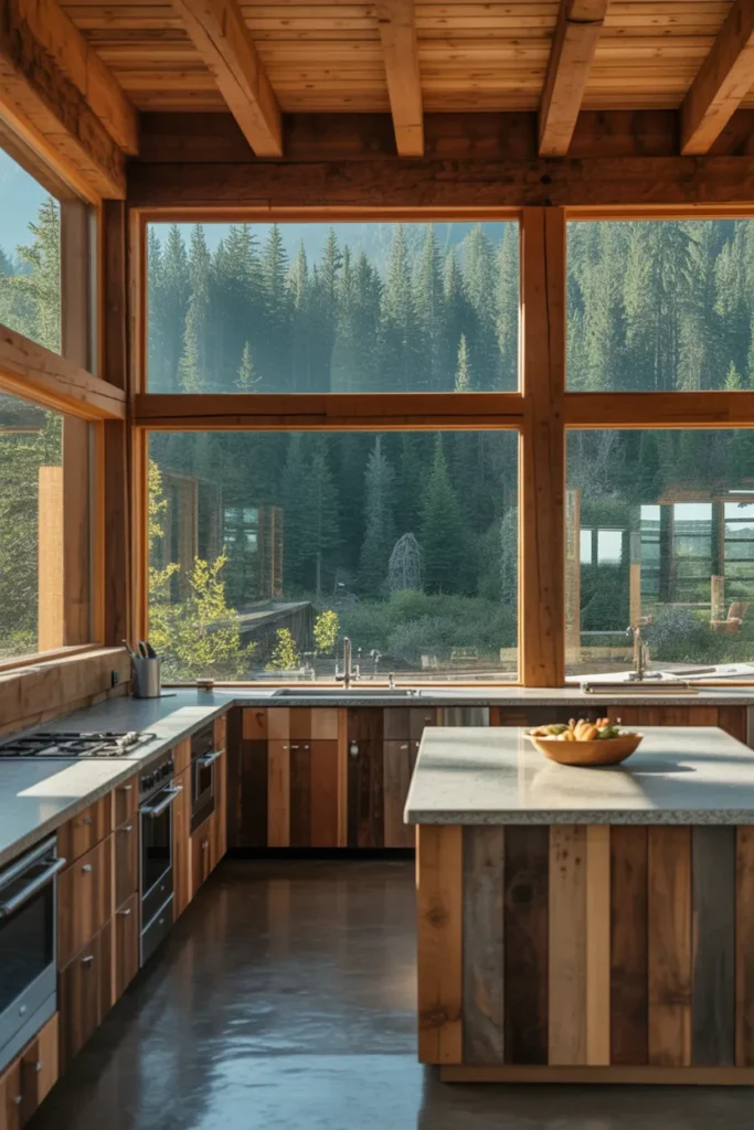 22 Mountain Kitchen Ideas with Rustic Modern Style 4 3 2