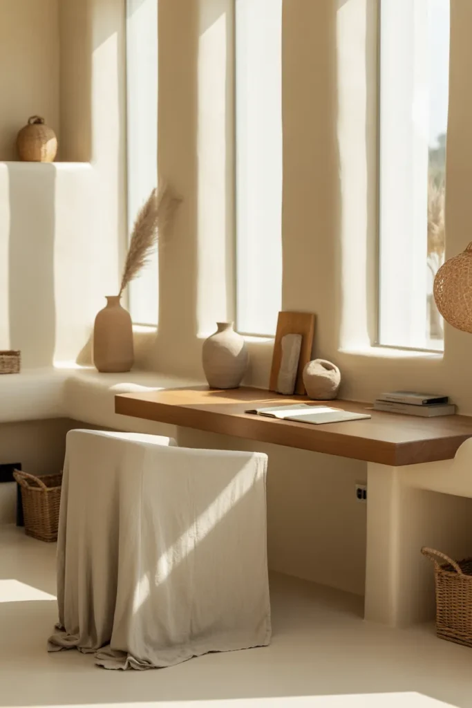 21 Ibiza Style Boho Office Ideas for Remote Work 4 3 62