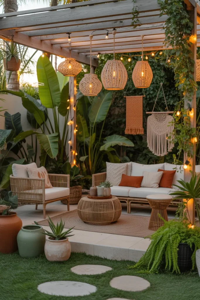 24 Tulum Inspired Boho Garden Design Ideas 5 4 66