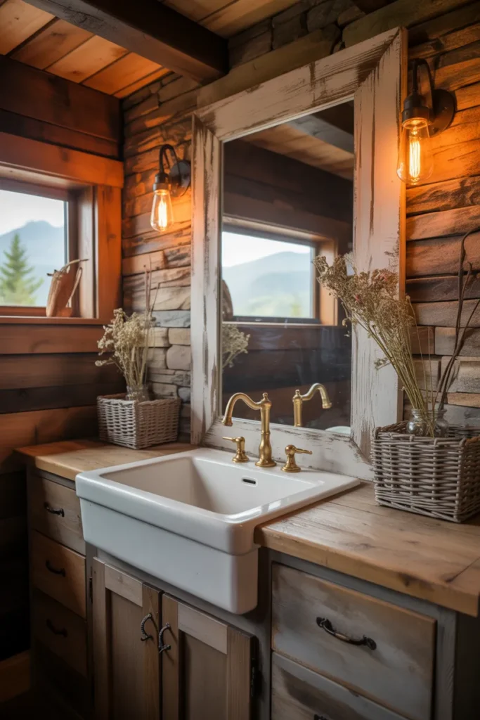 25 Fresh Mountain Bathroom Ideas with Country Charm 6 5 18