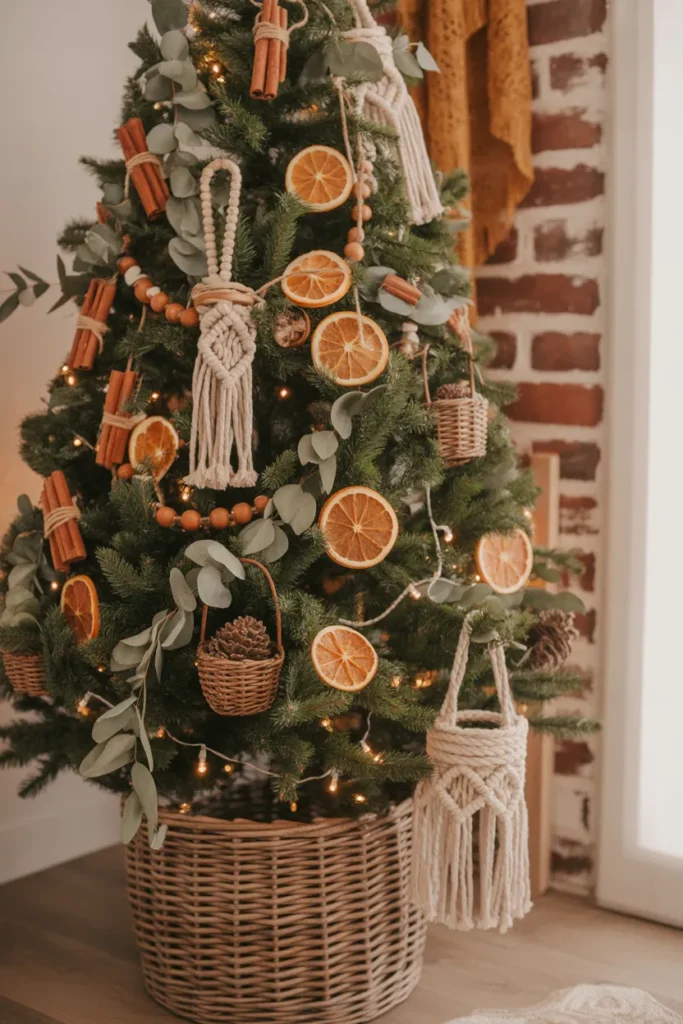 23 Boho Christmas Tree Decorating Ideas to Love 6 5 6