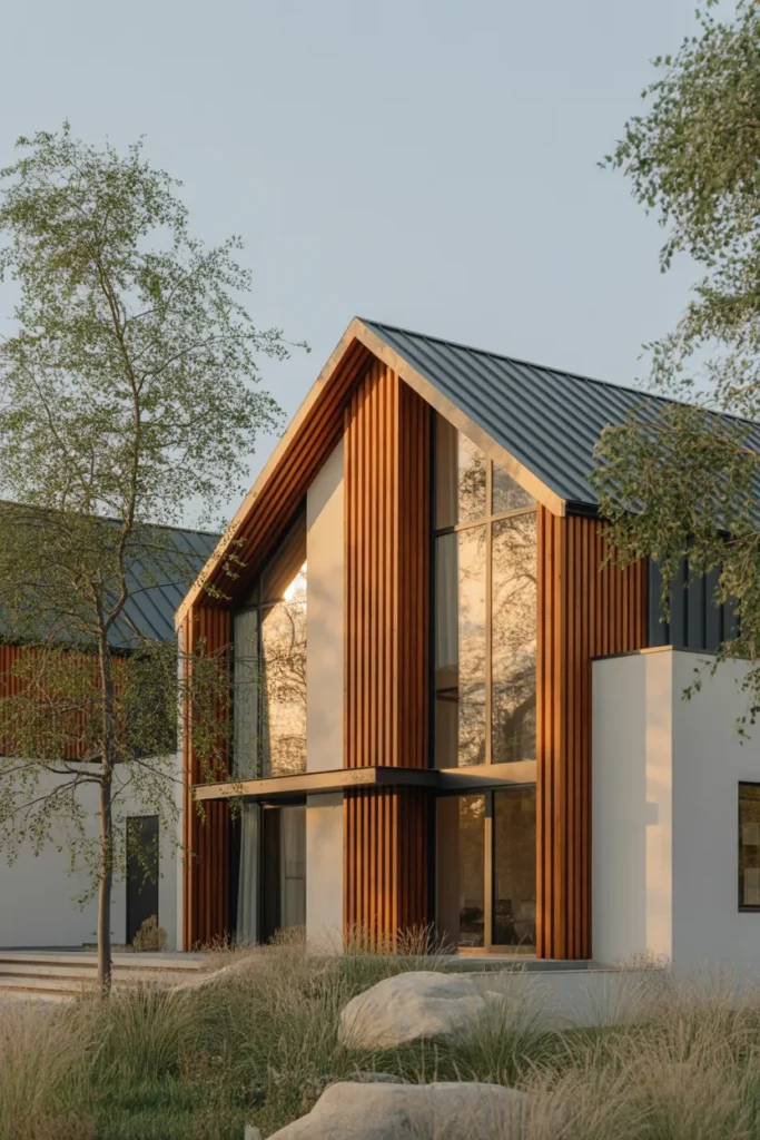 21 Rustic Organic Modern Home Exterior Ideas 6 5 77