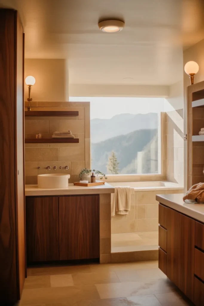 25 Fresh Mountain Bathroom Ideas with Country Charm 7 6 18