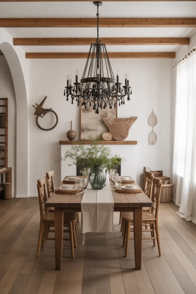 24 Modern Farmhouse Dining Room Ideas to Love 8 7 37