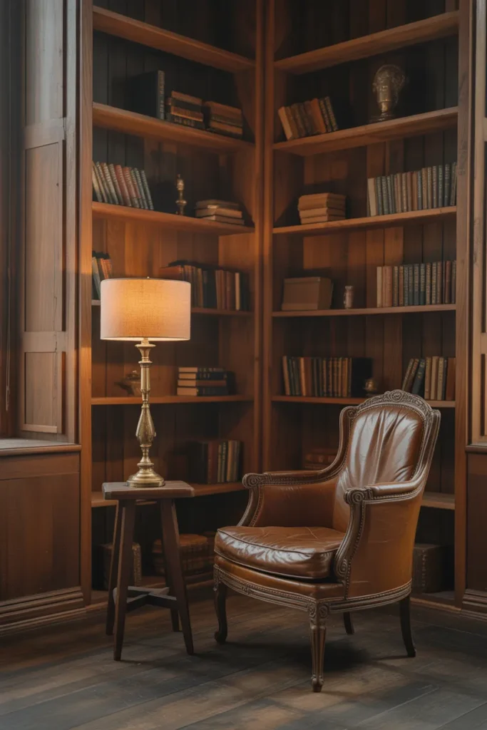 21 Cozy Rustic Reading Nook Ideas for Any Home 8 7 38