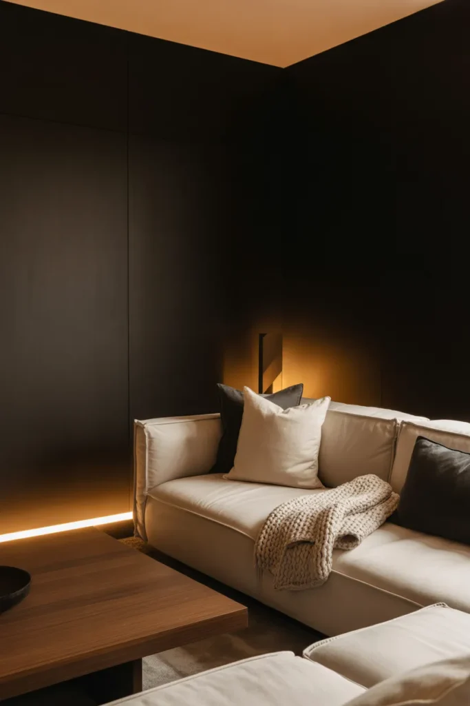25 Dark Living Room Ideas That Feel Cozy 8 7 44