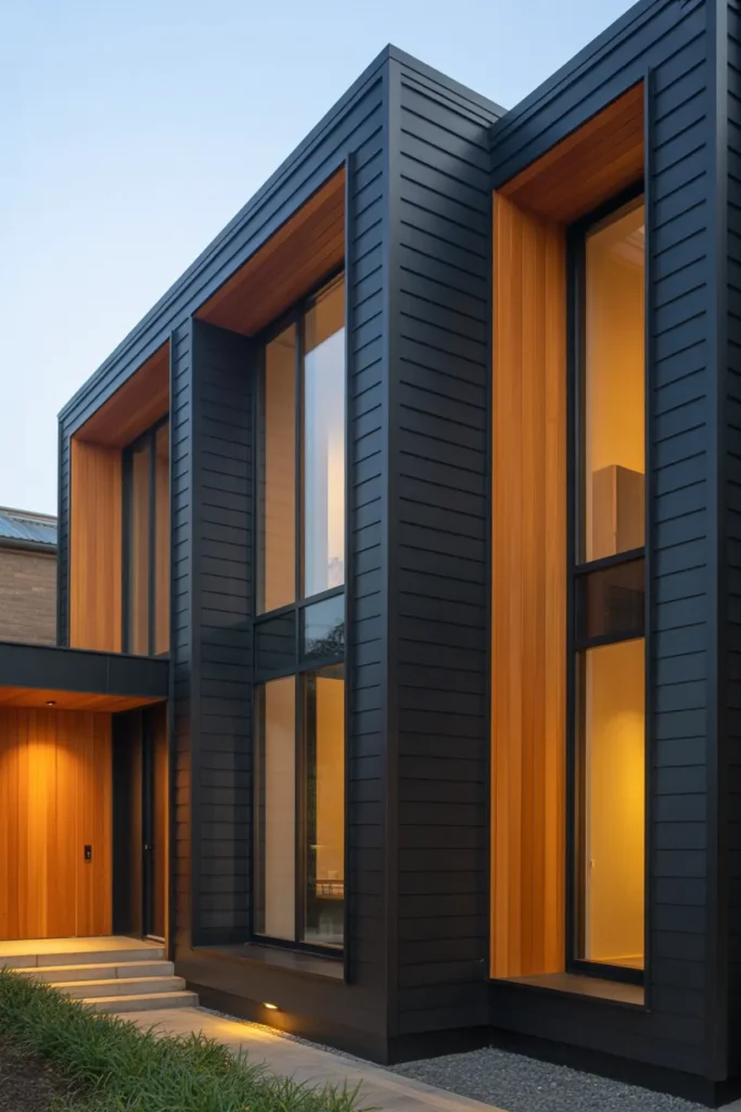 21 Rustic Organic Modern Home Exterior Ideas 8 7 77