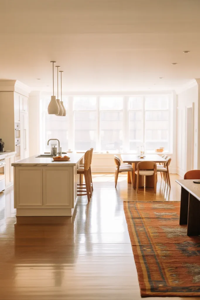 22 Smart Ways to Plan an Open Kitchen 8 7 79
