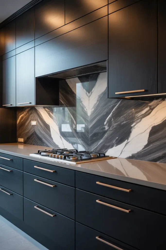 24 Black Kitchen Cabinet Ideas for a Sleek Look 9 8 3